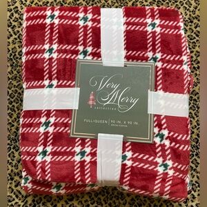 Christmas blanket (Full/Queen) (NWT)